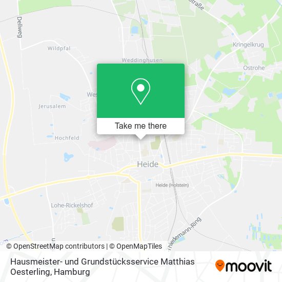 Hausmeister- und Grundstücksservice Matthias Oesterling map
