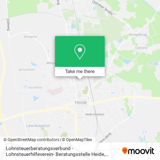 Lohnsteuerberatungsverbund - Lohnsteuerhilfeverein- Beratungsstelle Heide map