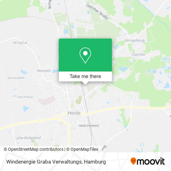 Windenergie Graba Verwaltungs map