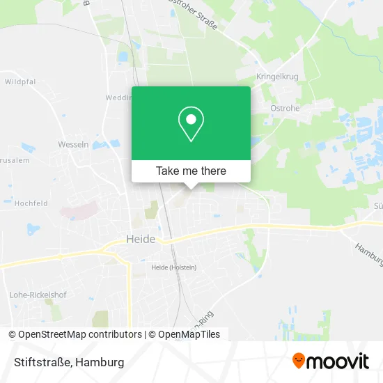 Карта Stiftstraße