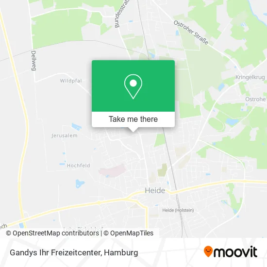 Карта Gandys Ihr Freizeitcenter