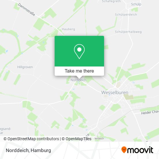 Norddeich map