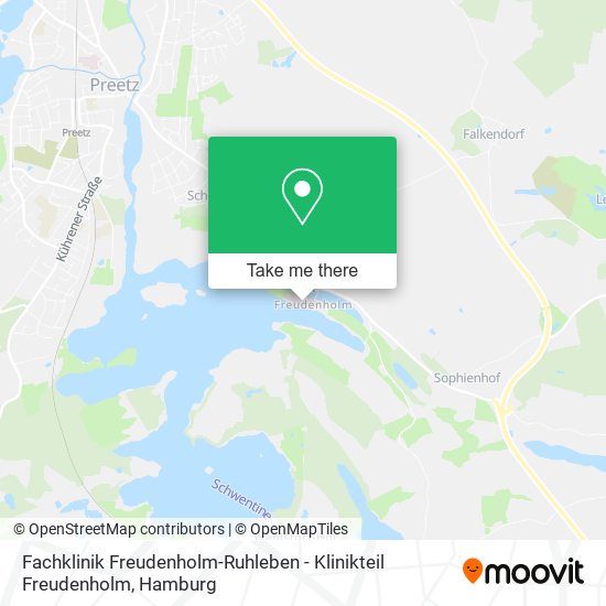 Fachklinik Freudenholm-Ruhleben - Klinikteil Freudenholm map