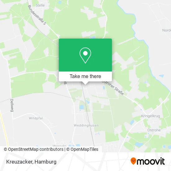 Карта Kreuzacker