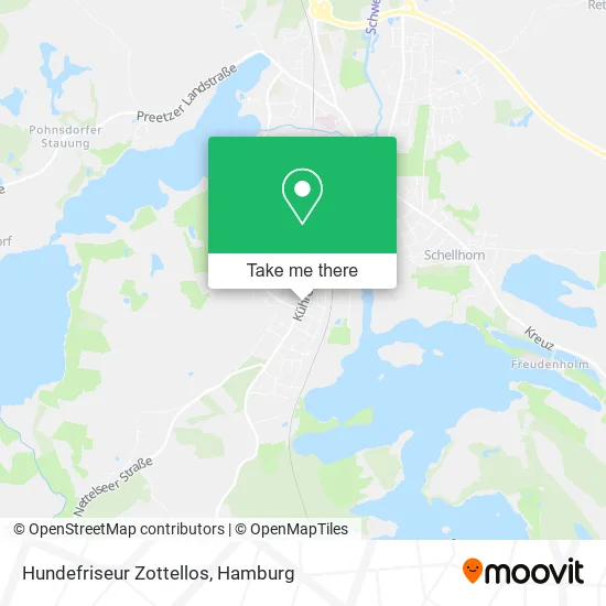 Hundefriseur Zottellos map