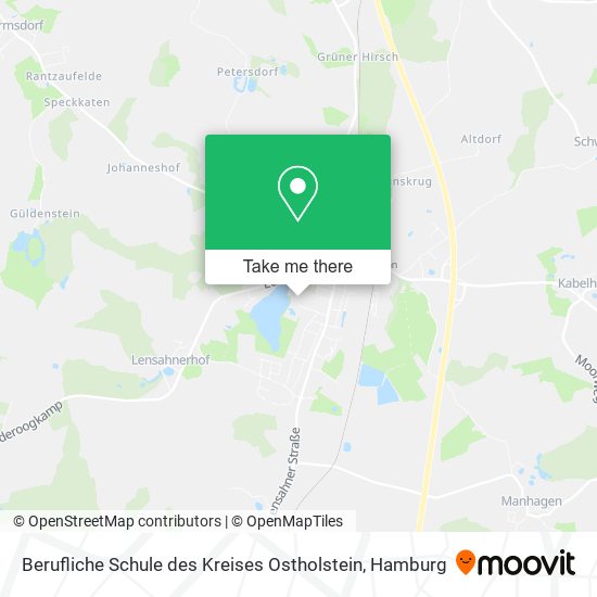 Berufliche Schule des Kreises Ostholstein map