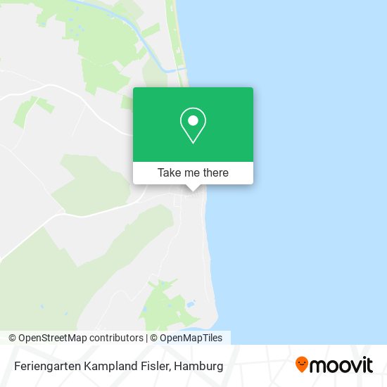 Feriengarten Kampland Fisler map