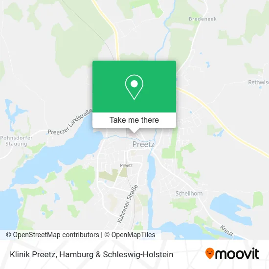 Карта Klinik Preetz