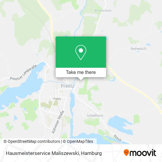 Hausmeisterservice Maliszewski map