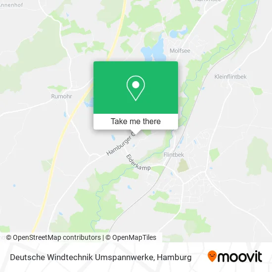 Карта Deutsche Windtechnik Umspannwerke