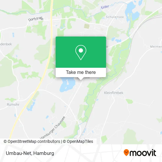 Карта Umbau-Net