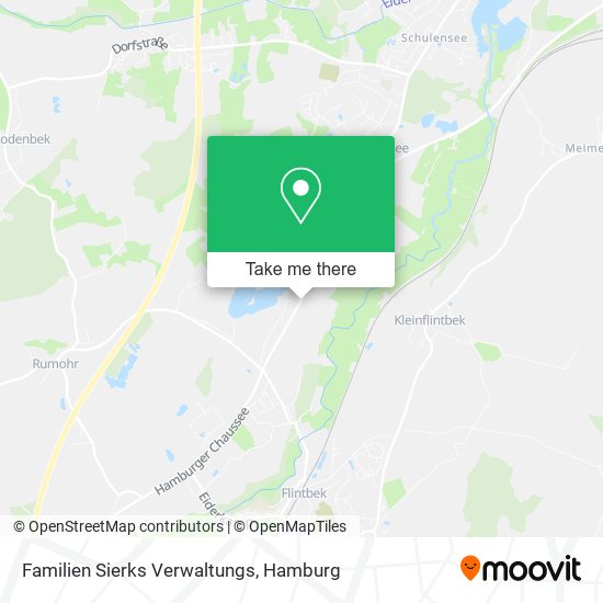 Familien Sierks Verwaltungs map