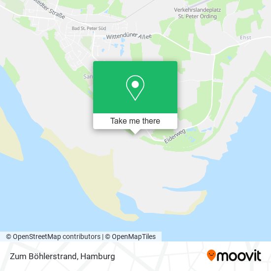 Zum Böhlerstrand map