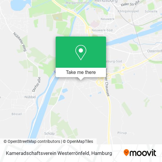 Kameradschaftsverein Westerrönfeld map