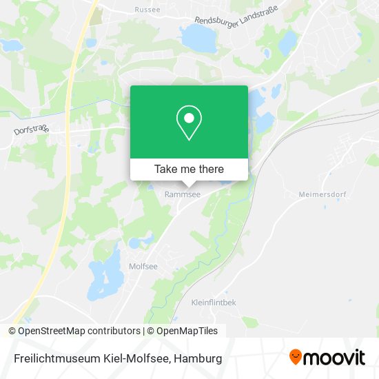 Freilichtmuseum Kiel-Molfsee map