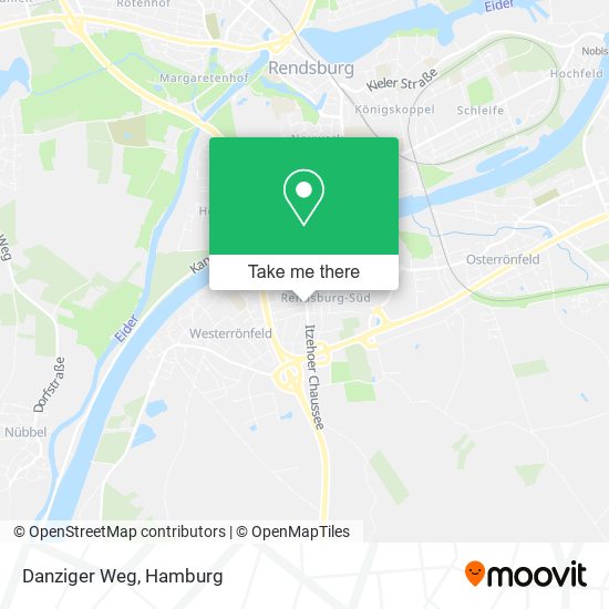 Danziger Weg map