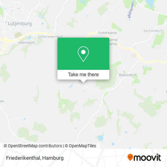 Карта Friederikenthal