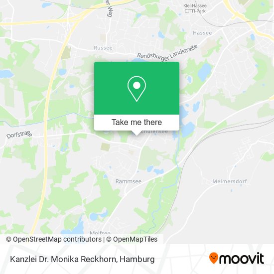 Kanzlei Dr. Monika Reckhorn map