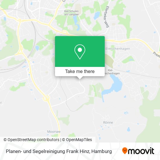 Planen- und Segelreinigung Frank Hinz map