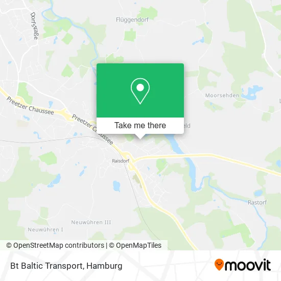 Карта Bt Baltic Transport