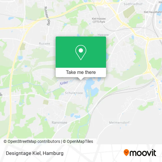 Карта Designtage Kiel