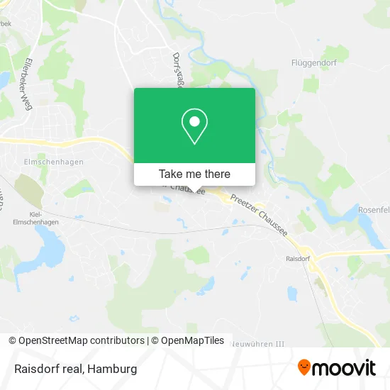 Карта Raisdorf real