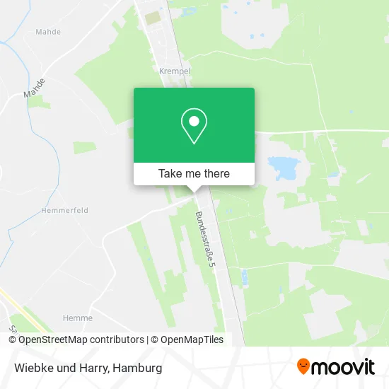 Карта Wiebke und Harry