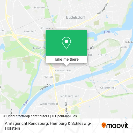 Карта Amtsgericht Rendsburg