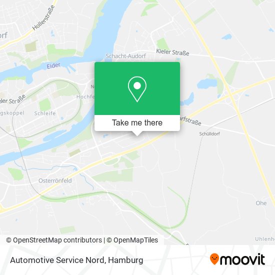 Automotive Service Nord map