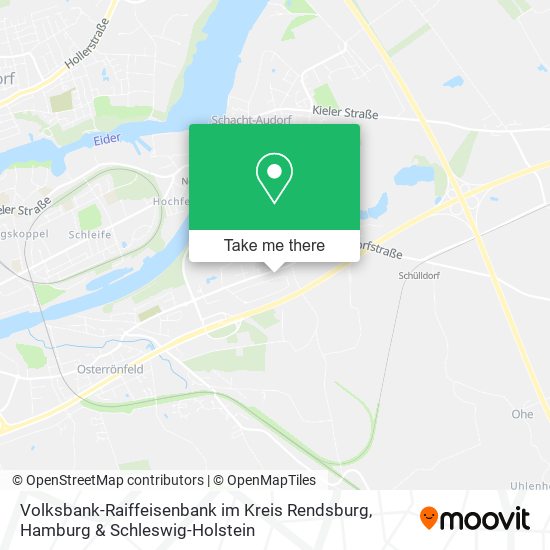 Volksbank-Raiffeisenbank im Kreis Rendsburg map