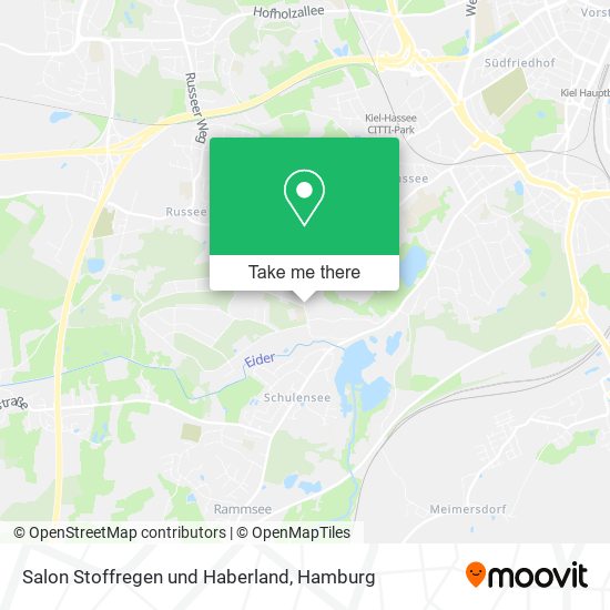 Salon Stoffregen und Haberland map