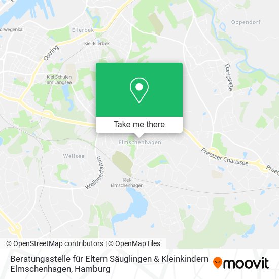 Beratungsstelle für Eltern Säuglingen & Kleinkindern Elmschenhagen map