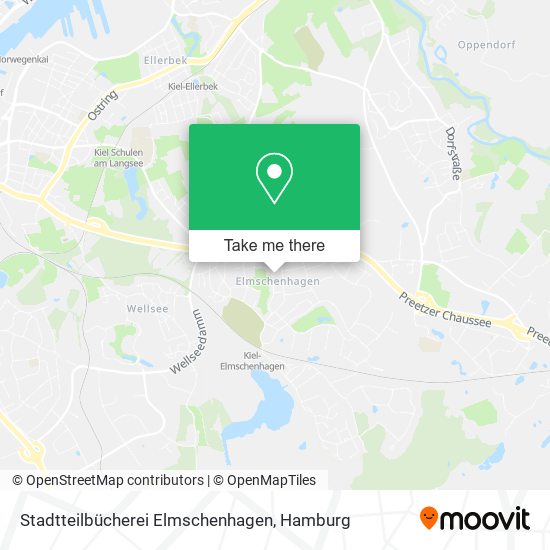 Stadtteilbücherei Elmschenhagen map