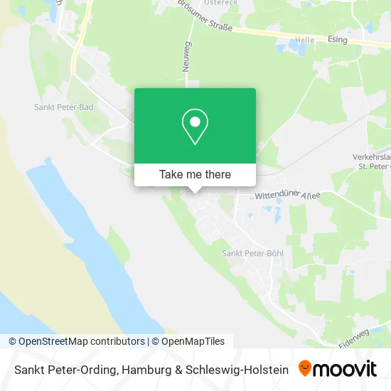 Карта Sankt Peter-Ording