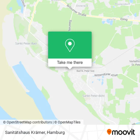Карта Sanitätshaus Krämer