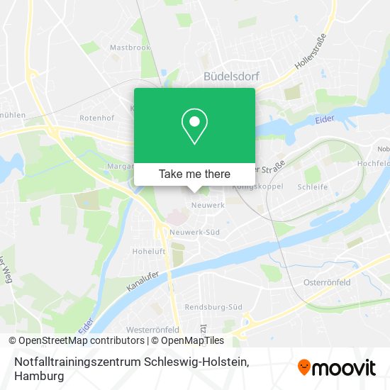 Карта Notfalltrainingszentrum Schleswig-Holstein