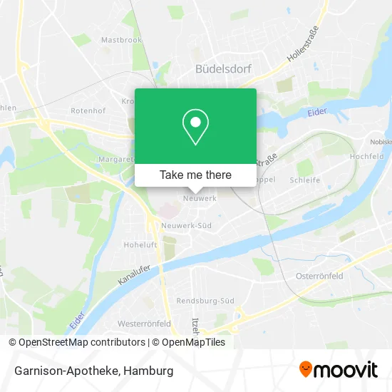 Карта Garnison-Apotheke