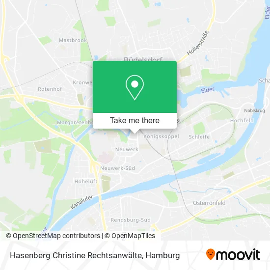 Карта Hasenberg Christine Rechtsanwälte