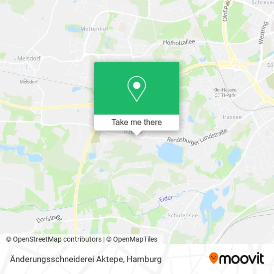 Карта Änderungsschneiderei Aktepe
