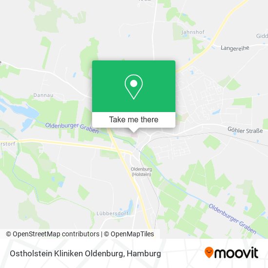 Ostholstein Kliniken Oldenburg map