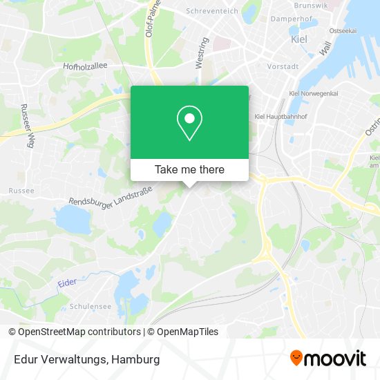 Edur Verwaltungs map