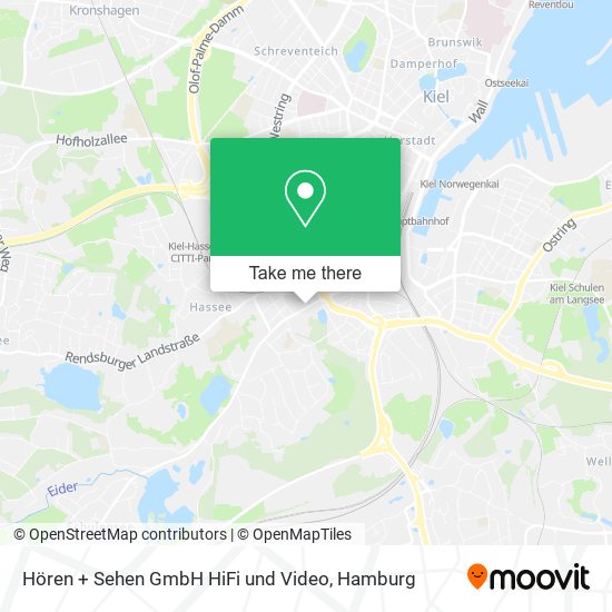 Hören + Sehen GmbH HiFi und Video map