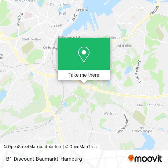 B1 Discount-Baumarkt map