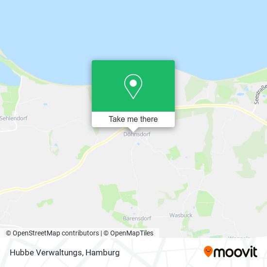 Hubbe Verwaltungs map