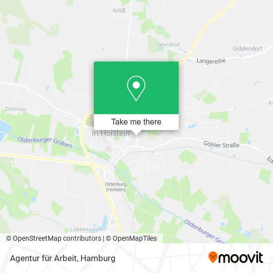 Карта Agentur für Arbeit
