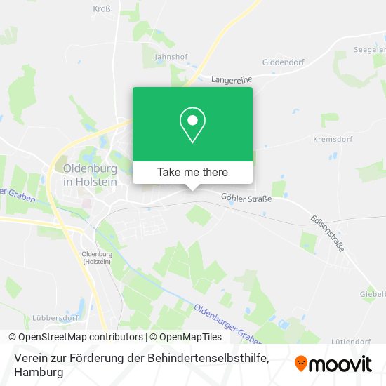Verein zur Förderung der Behindertenselbsthilfe map
