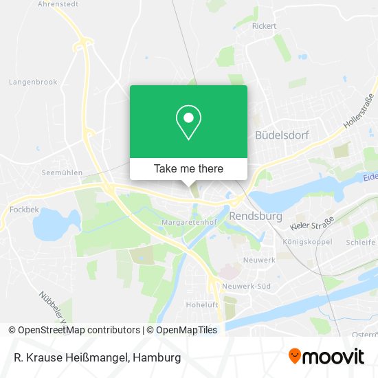 R. Krause Heißmangel map