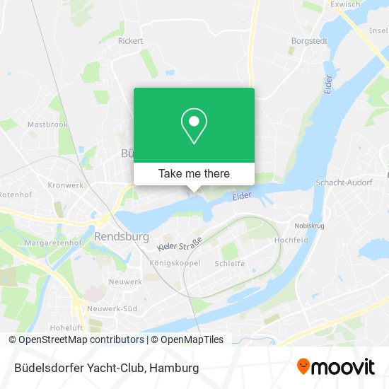 Büdelsdorfer Yacht-Club map
