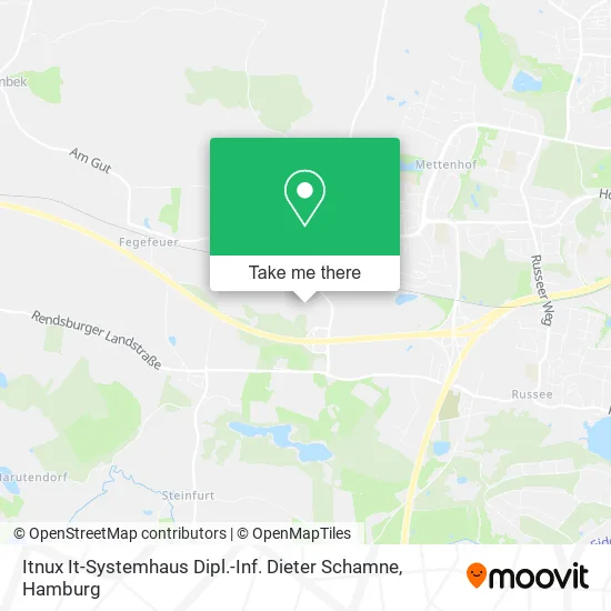 Карта Itnux It-Systemhaus Dipl.-Inf. Dieter Schamne