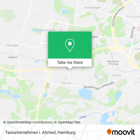 Taxiunternehmen i. Ahmed map